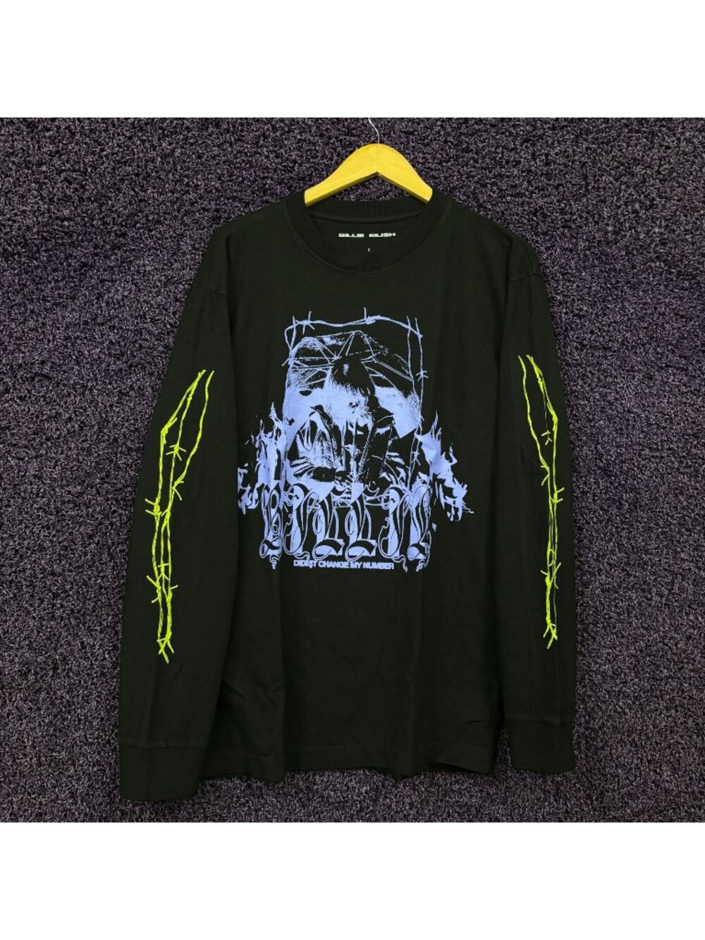 Billie Eilish I Didnt Change My Number Popstar Long Sleeve L